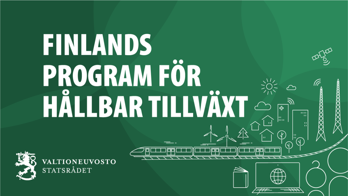 Finlands program för hållbar tillväxt -logo